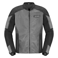 Summer jacket with protectors SPIDI SUPER NET Grey