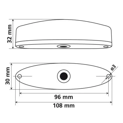 Rear lights "Porster" Led 12V - 90159