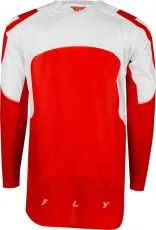 Motocross shirt FLY RACING Evolution DST Podium- Red/White/Iridium Red
