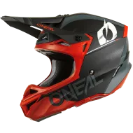 Casca motocross O'NEAL 5SERIES HAZE V.22 NEGRU/ROSU