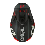 Casca motocross O'NEAL 5SERIES HAZE V.22 NEGRU/ROSU