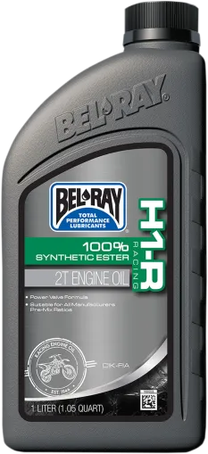 Масло BEL-RAY H1-R Racing 100% Synthetic Ester 2T - 1 Литър