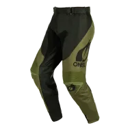 Pantaloni de motocross O'NEAL MAYHEM HEXX NEGRU/VERDE V.24