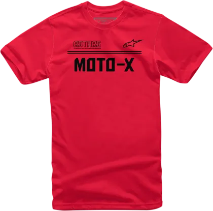 Tricou Moto ALPINESTARS Moto X RED