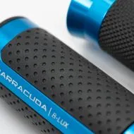 Motorcycle grips BARRACUDA B-LUX RACING GRIPS BLUE