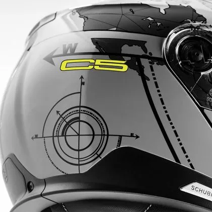 Κράνος SCHUBERTH C5 GLOBE ΓΚΡΙ