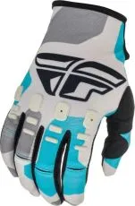 Mănuși de motocross FLY RACING KINETIC K221-ALBASTRU/GRI