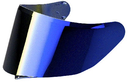 AIROH CONNOR BLUE MIRROR helmet visor