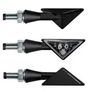 Ένδειξη μοτοσικλέτας LED BARRACUDA Z-LED B-LUX BLACK