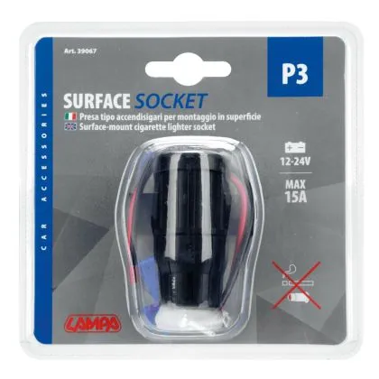Πρίζα αναπτήρα 12V-24V 39067