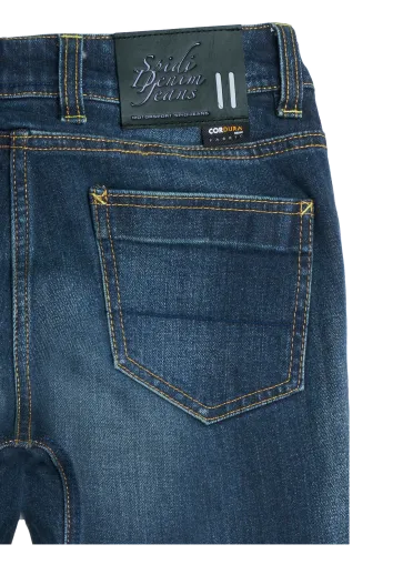 Γυναικείο Moto Jeans SPIDI J-TRACKER Σκούρο Μπλε ΜΑΚΡΥ