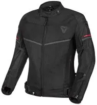 Women's textile jacket SECA STREAM EVO GRAY LADY BLACK