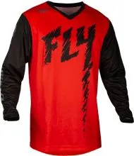 Children's motocross blouse FLY RACING F-16 Riding - Red/Black/Grey