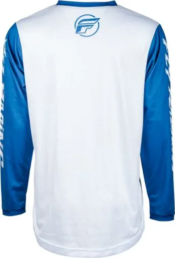 Children's motocross blouse FLY RACING F-16 Riding - True Blue/White