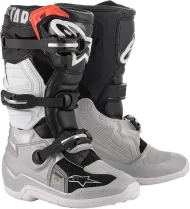 ALPINESTARS Tech 7S Παιδικές μπότες Motocross ΜΑΥΡΟ/ΑΣΗΜΙ/ΛΕΥΚΟ