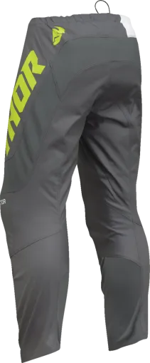 Children's motocross breeches THOR YOUTH SECTOR CHECKER GRAY/ACID