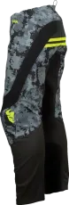 Children's motocross breeches THOR YOUTH SECTOR DIGI BLACK/ACID