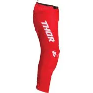 Children's motocross breeches THOR YOUTH SECTOR MINIMAL RED