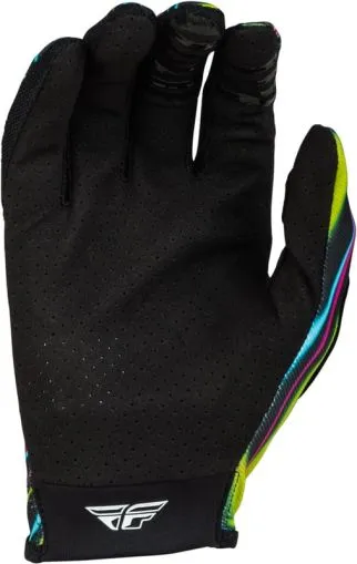 Детски мотокрос ръкавици FLY RACING Lite Warped- Black/Pink/Electric Blue