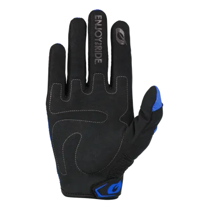 Children's motocross gloves O'NEAL ELEMENT RACEWEAR BLACK/BLUE V.24