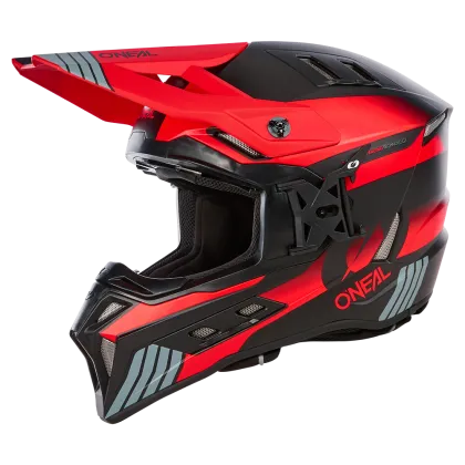 Enduro helmet O'NEAL EX-SRS HITCH BLACK/GRAY/RED V.24