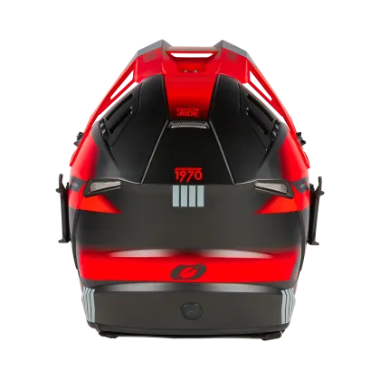 Enduro helmet O'NEAL EX-SRS HITCH BLACK/GRAY/RED V.24