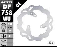 Заден спирачен диск Galfer WAVE FIXED 200x4mm DF758WU