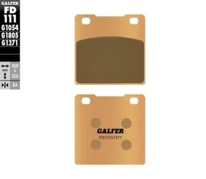 Galfer SINTERED COMPOUND Rear Moto Pads FD111G1371