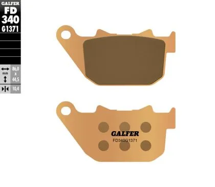 Galfer SINTERED COMPOUND Rear Moto Pads FD340G1371