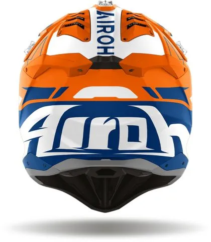 Каска AIROH AVIATOR 3 SPIN ORANGE FLUO MATT