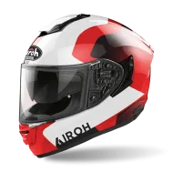 AIROH ST 501 DOCK RED GLOSS HELMET