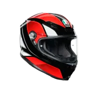 HELMET K-6 S HYPHEN BLACK/RED/WHITE
