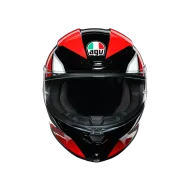 HELMET K-6 S HYPHEN BLACK/RED/WHITE