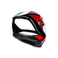 HELMET K-6 S HYPHEN BLACK/RED/WHITE