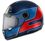 Helmet MT JARAMA BAUX D7 MATT BLUE/RED