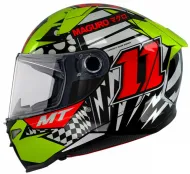 Helmet MT REVENGE 2 S SERGIO GARCIA A3 FLUOR 2 GLOSS