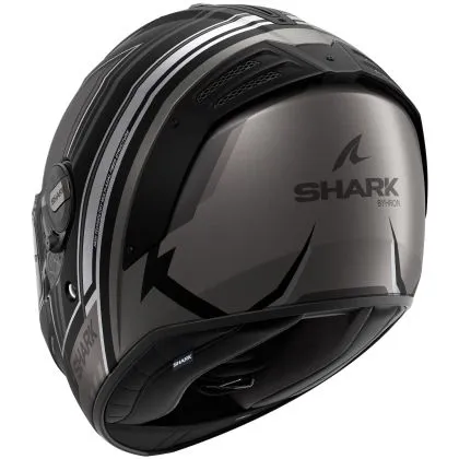 Каска SHARK SPARTAN RS BYRHON BLACK/GRAY MATT