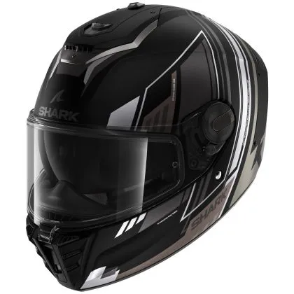 Каска SHARK SPARTAN RS BYRHON BLACK/GRAY MATT