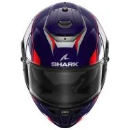 Каска SHARK SPARTAN RS BYRHON BLUE/GRAY/RED GLOSS/MATT