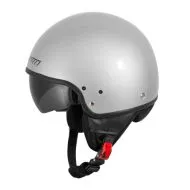 A-PRO SNIPER SILVER scooter helmet