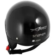 Scooter helmet A-PRO SNIPER BLACK