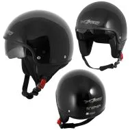 Scooter helmet A-PRO SNIPER BLACK