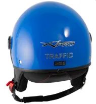 A-PRO TRAFFIC BLUE SCOOTER HELMET