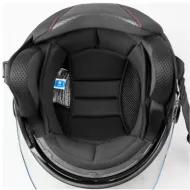 A-PRO TRAFFIC BLUE SCOOTER HELMET