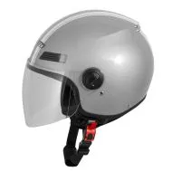 FEVER SILVER scooter helmet