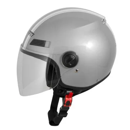 FEVER SILVER scooter helmet