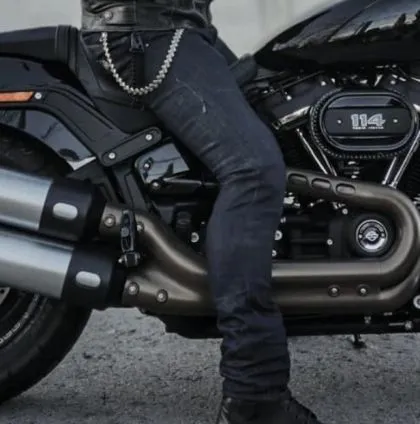 Blugi moto Kevlar RACERED CLYPSE