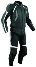 Set din două piese din piele A-PRO DEFENDER BLACK