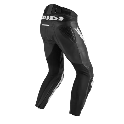 Pantaloni din piele SPIDI RR PRO WARRIOR NEGRU/ALB