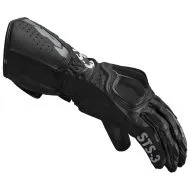 Mănuși de piele pentru motociclete SPIDI STS-3 NEGRE